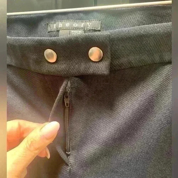 Theory Navy Pants size 6 - Picture 2 of 5